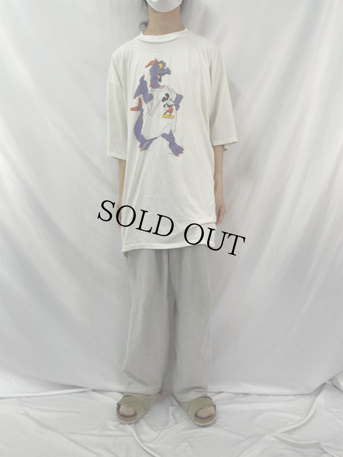 画像3: 80's Disney Figment USA製 キャラクタープリントTシャツ (3)