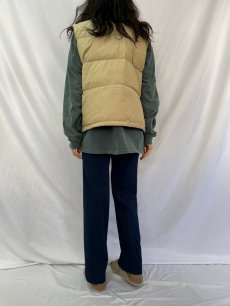 画像4: 70's THE NORTH FACE 茶タグ ダウンベスト L (4)