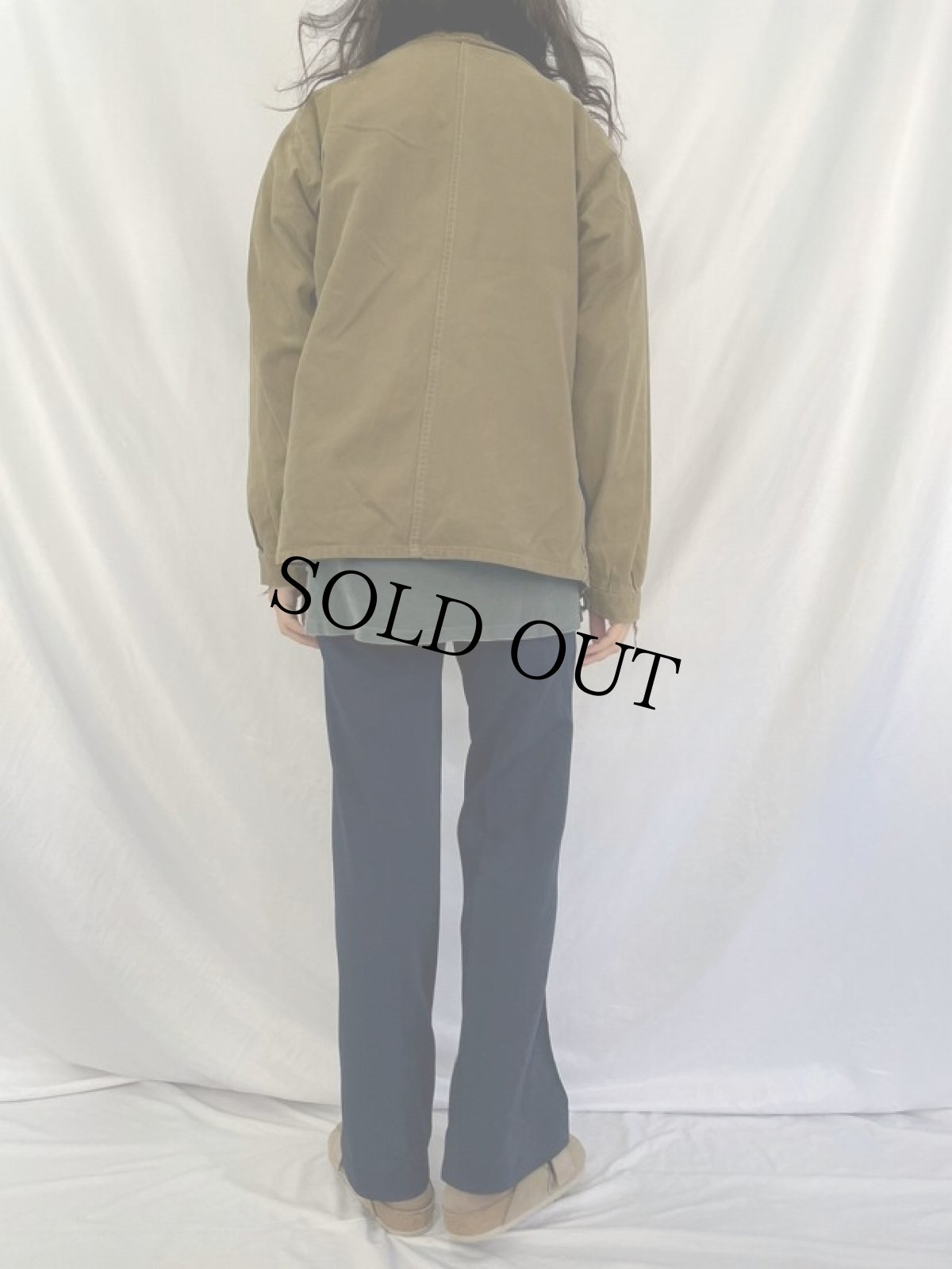 画像4: 60's EURO コットンツイルカバーオール (4)