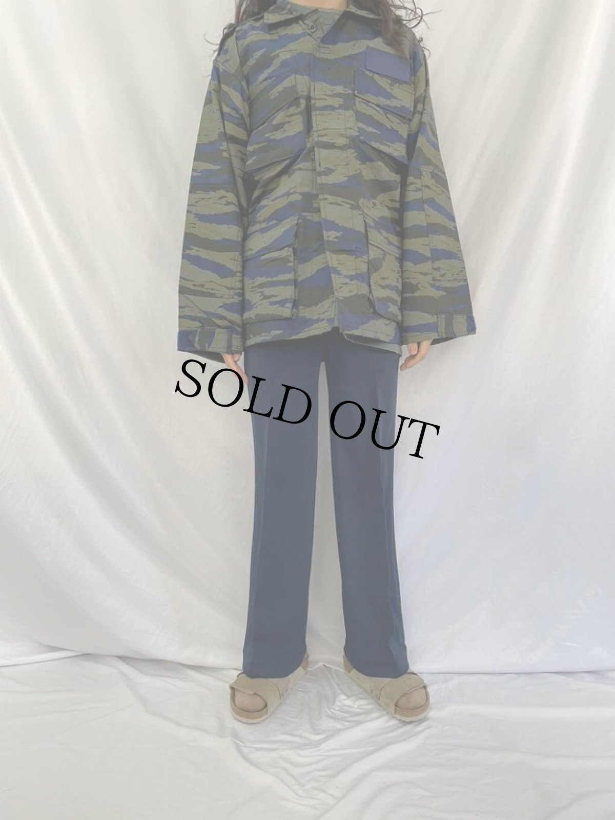 画像2: ギリシャ軍 ブルーリザードカモ コンバットジャケット DEADSTOCK (2)