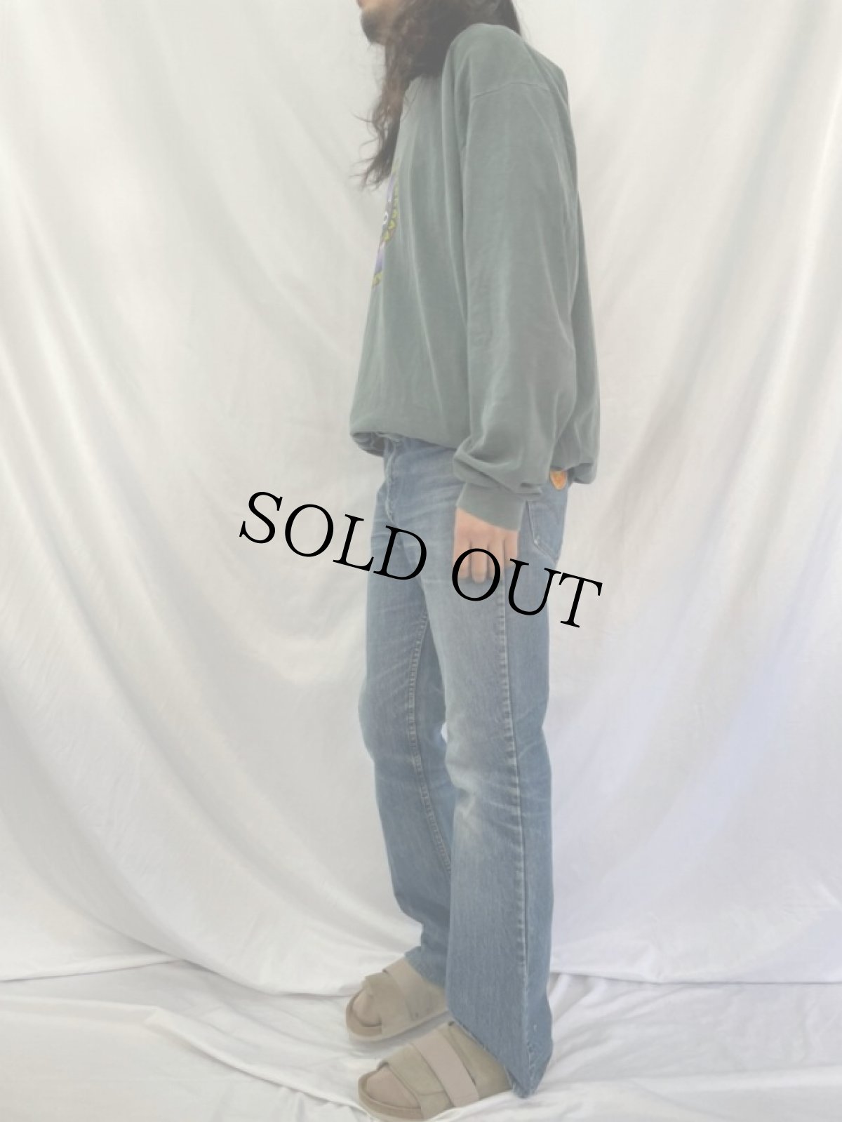 画像3: 70's Levi's 517 "BOOT CUT" デニムパンツ W32 (3)