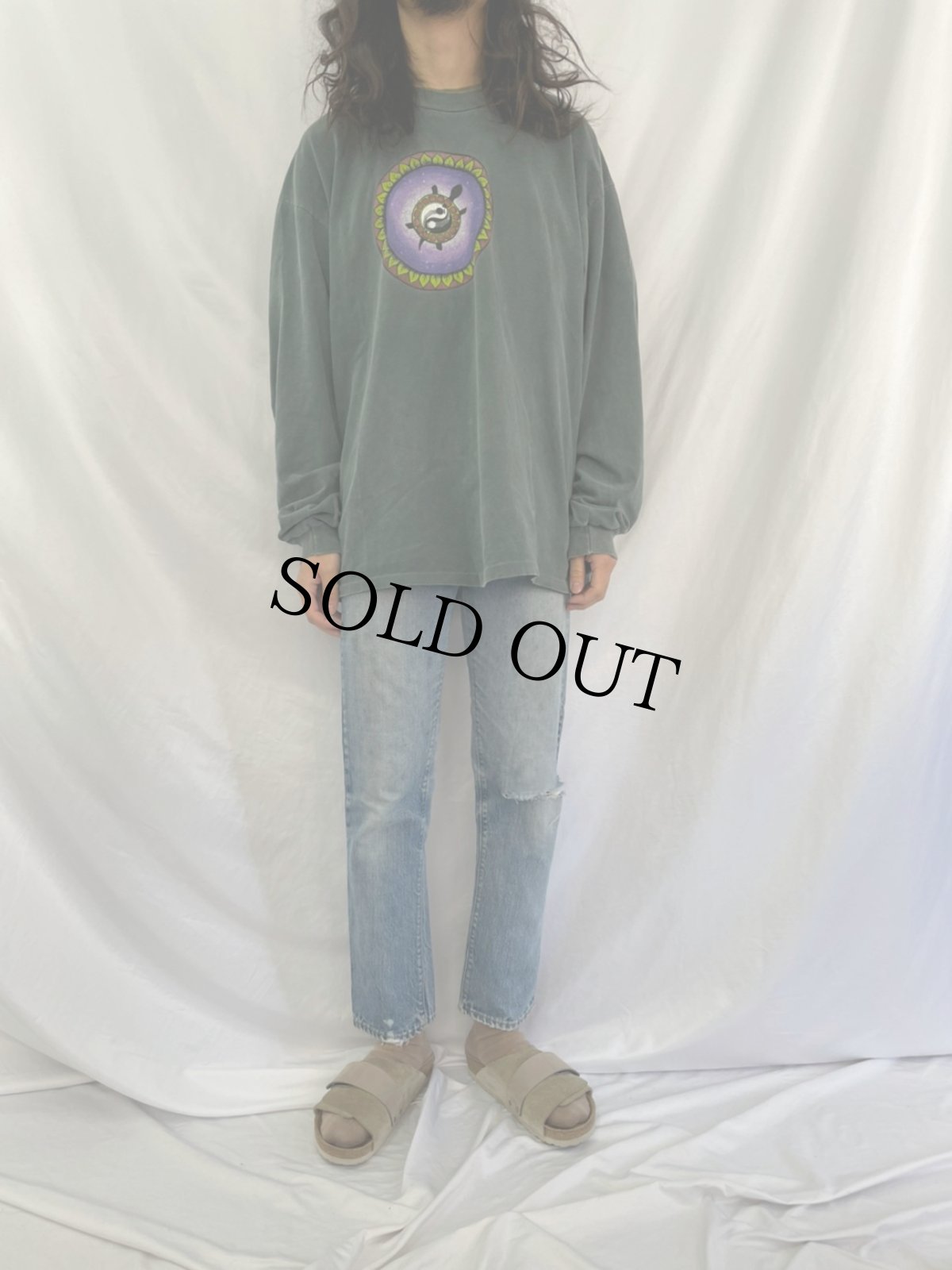 画像2: 70's Levi's 505 66single デニムパンツ W31 (2)