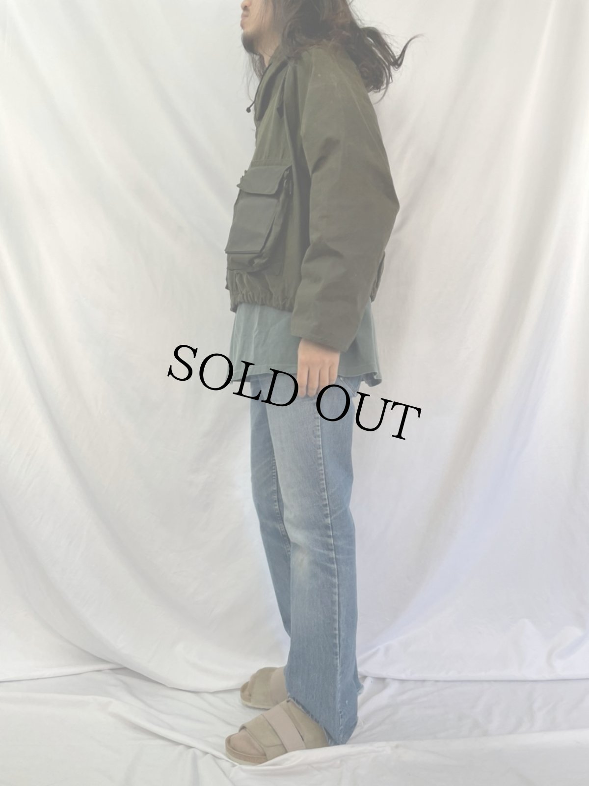 画像3: Keeper Wear ENGLAND製 オイルドフィッシングジャケット XL (3)