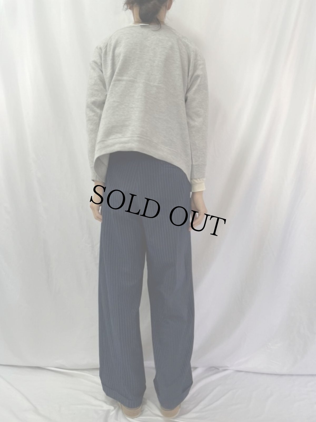 画像5: 80's Champion トリコタグ USA製 "HARVARD" プリントラグランスウェット XL (5)