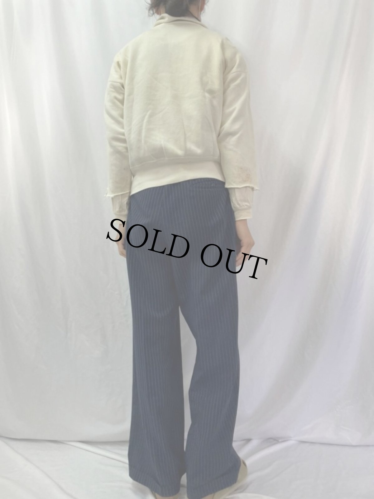 画像4: 60's ハーフジップスウェット (4)