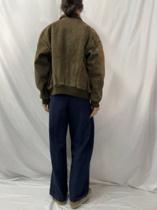 画像4: 90's〜 POLO Ralph Lauren スウェードジップジャケット L (4)