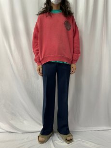 画像2: 90's VISION STREET WEAR ロゴプリントスウェット L (2)