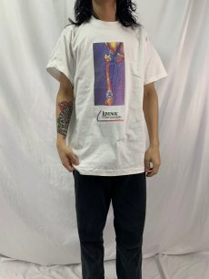 画像3: 90's LOVENOX USA製 人体イラストTシャツ XL (3)