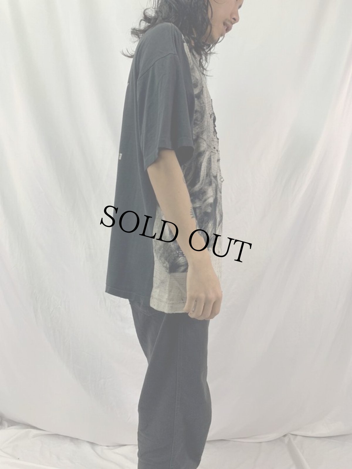 画像4: 90's The Wonderful Wizard of Oz "Bert Lahr" ライオンプリントTシャツ (4)