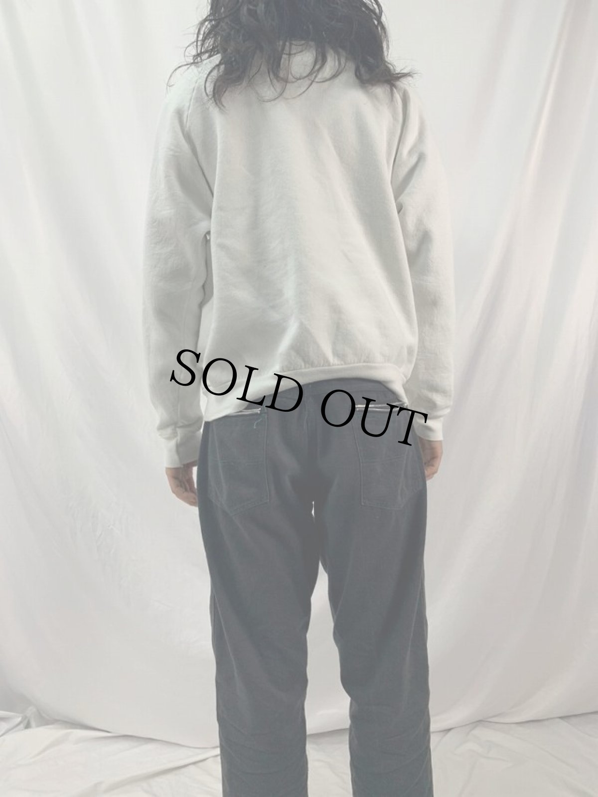 画像4: 80's USA製 "GET HIGH ON LIFE" bootleg プリントスウェット L (4)