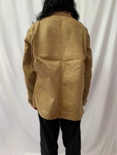 画像4: 70's Carhartt プリントタグ USA製 ブランケットライナー ダックカバーオール SIZE48 (4)