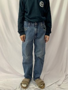 画像2: 90's Levi's SILVER TAB "straight + relaxed" デニムパンツ W33 (2)