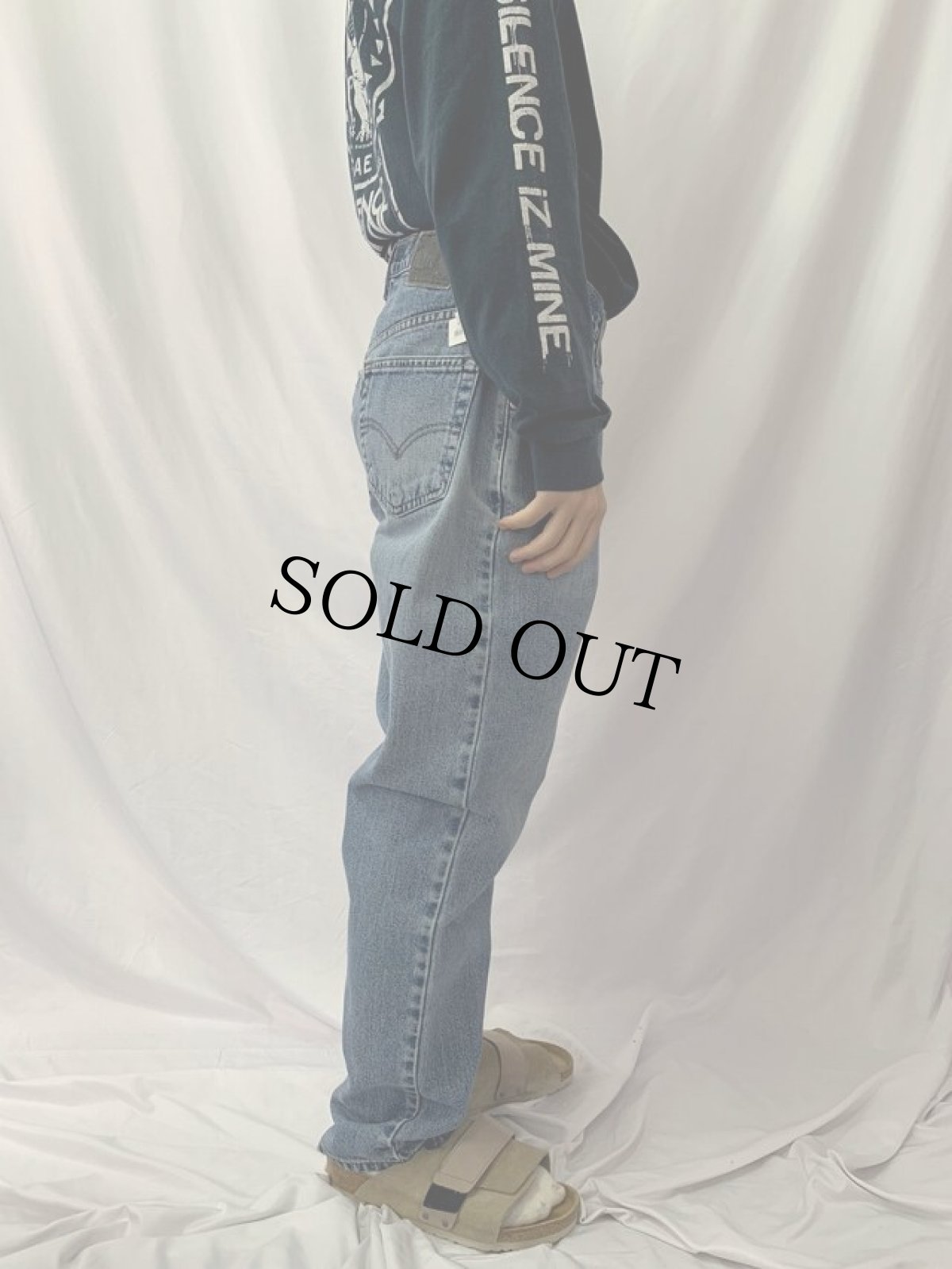 画像3: 90's Levi's SILVER TAB "straight + relaxed" デニムパンツ W33 (3)