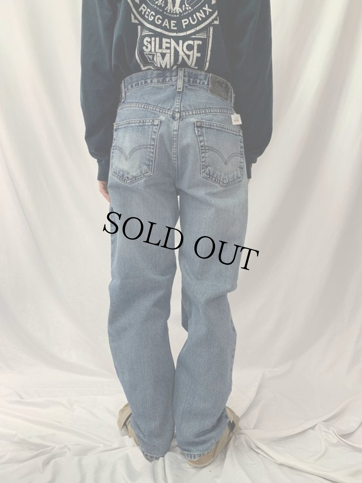 画像4: 90's Levi's SILVER TAB "straight + relaxed" デニムパンツ W33 (4)