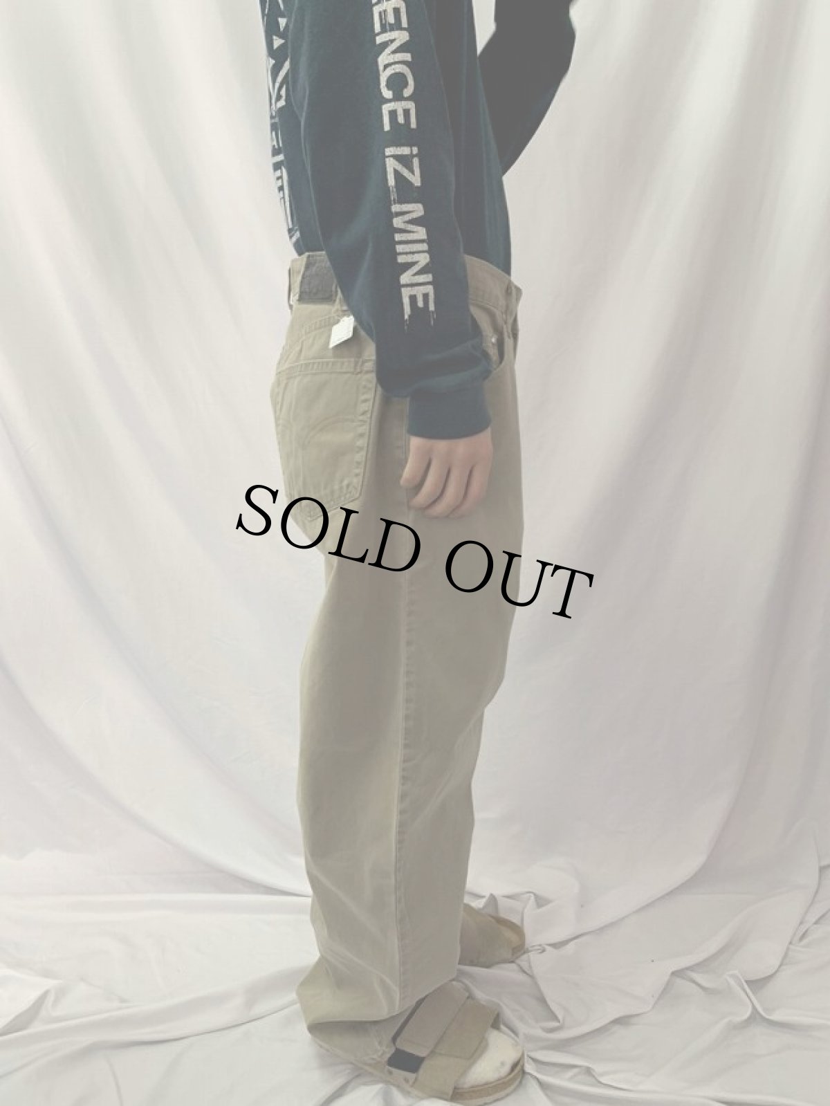 画像3: 90's Levi's SILVER TAB USA製 "LOOSE" チノパンツ W35 (3)