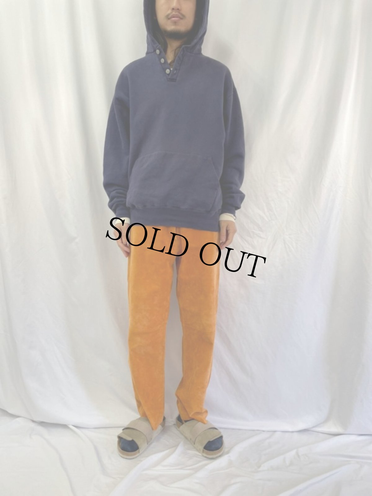 画像2: スエードレザーパンツ W32 (2)