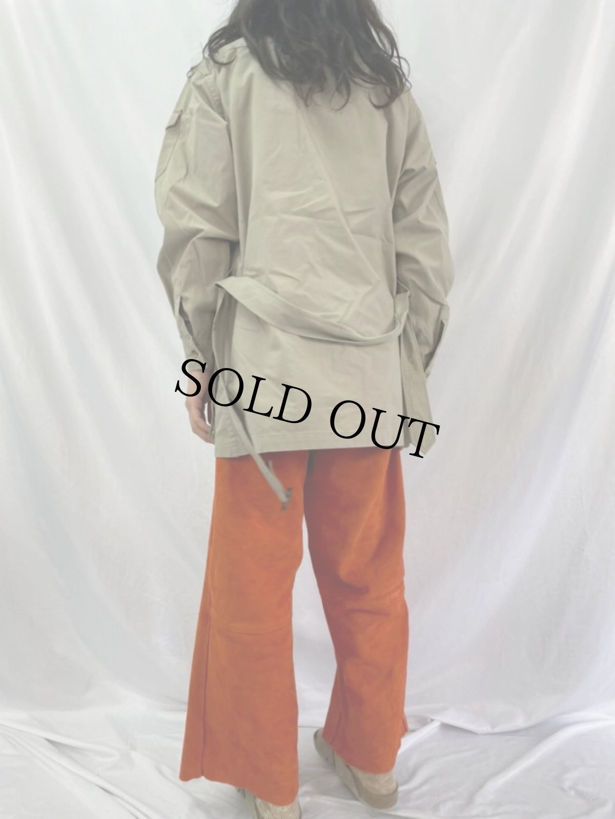 画像4: 80's BANANA REPUBLIC コットンサファリジャケット S (4)