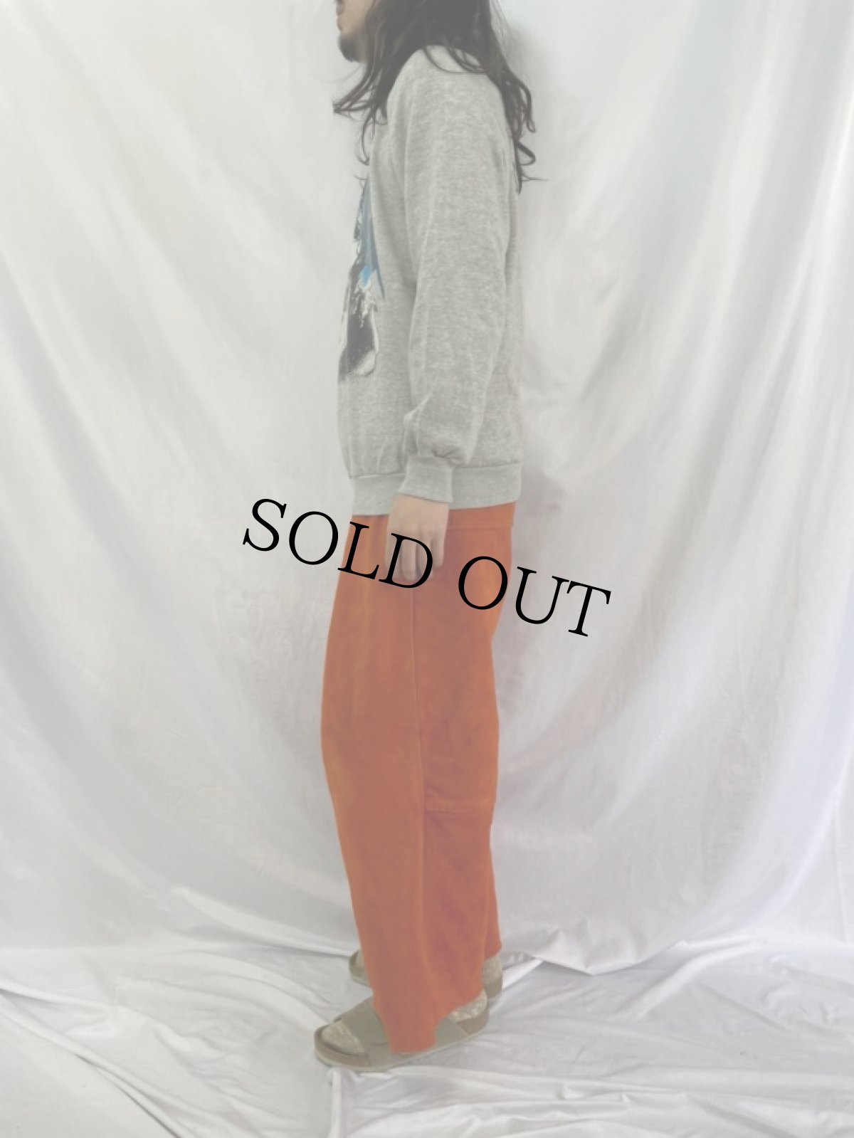 画像3: 80's Les Miserables PORTUGAL製 ミュージカルプリントスウェット L (3)