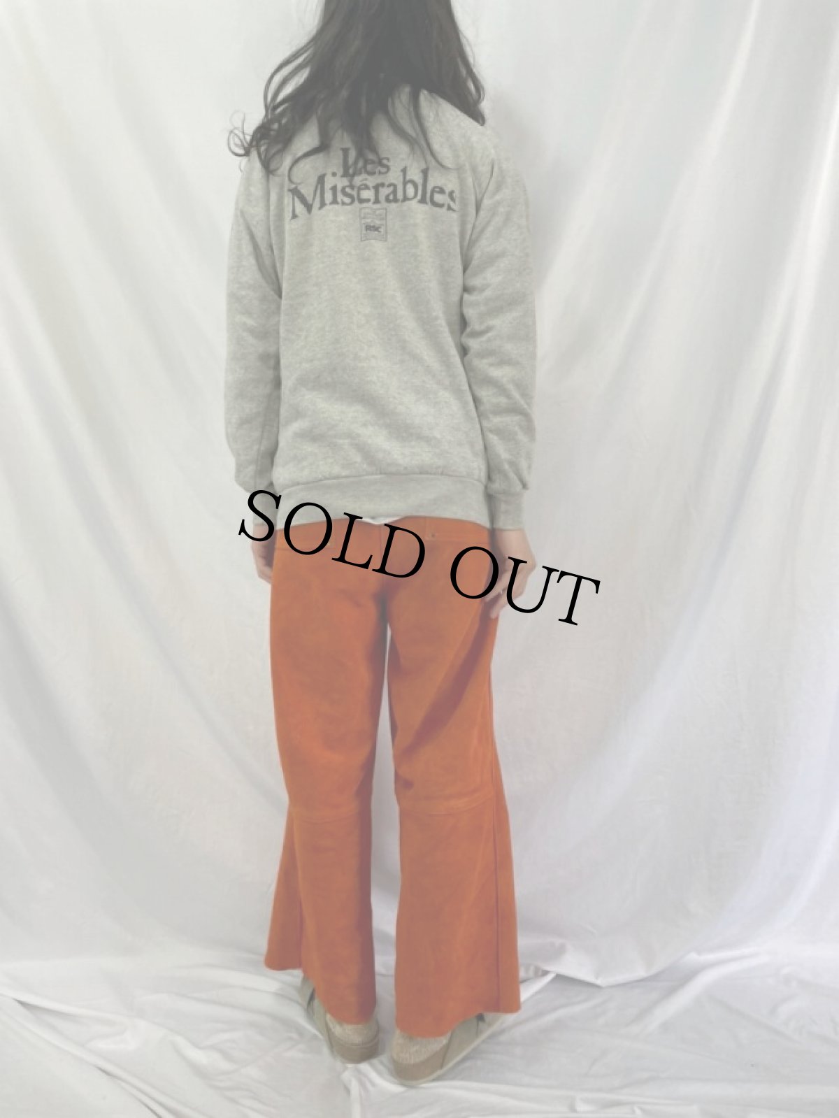 画像4: 80's Les Miserables PORTUGAL製 ミュージカルプリントスウェット L (4)
