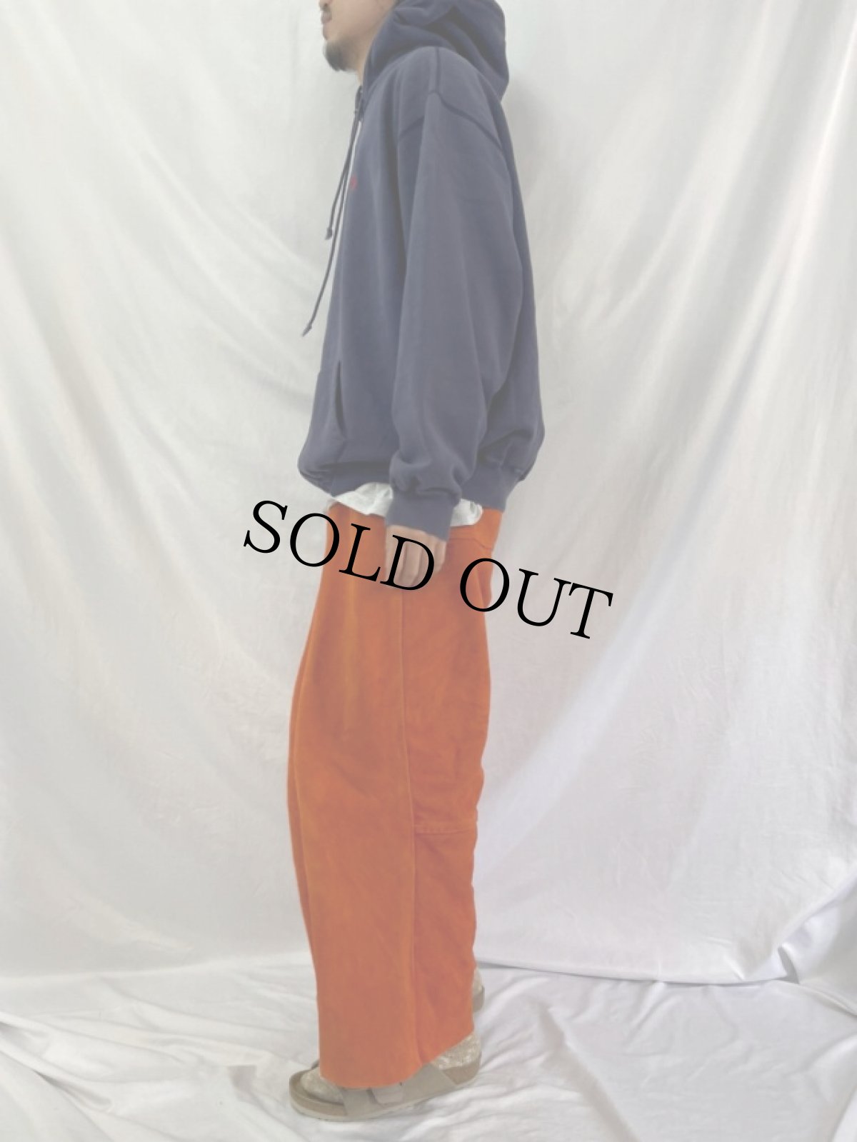 画像3: 90's〜 POLO Ralph Lauren ハーフジップ スウェットフーディー XL (3)