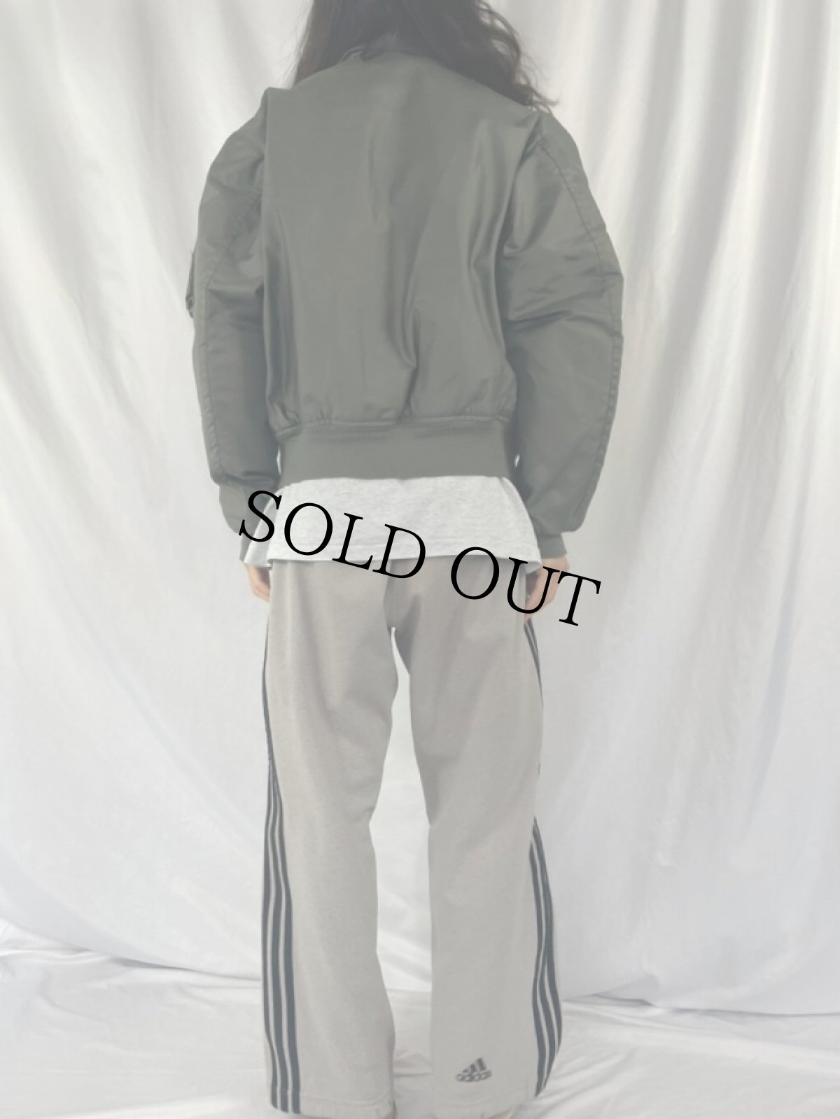 画像4: 90's U.S.AIR FORCE CWU-36/P フライトジャケット XL (4)