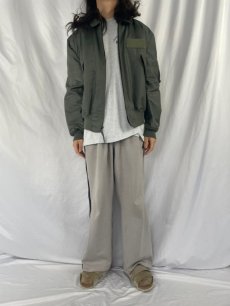 画像2: 90's U.S.AIR FORCE CWU-36/P フライトジャケット XL (2)