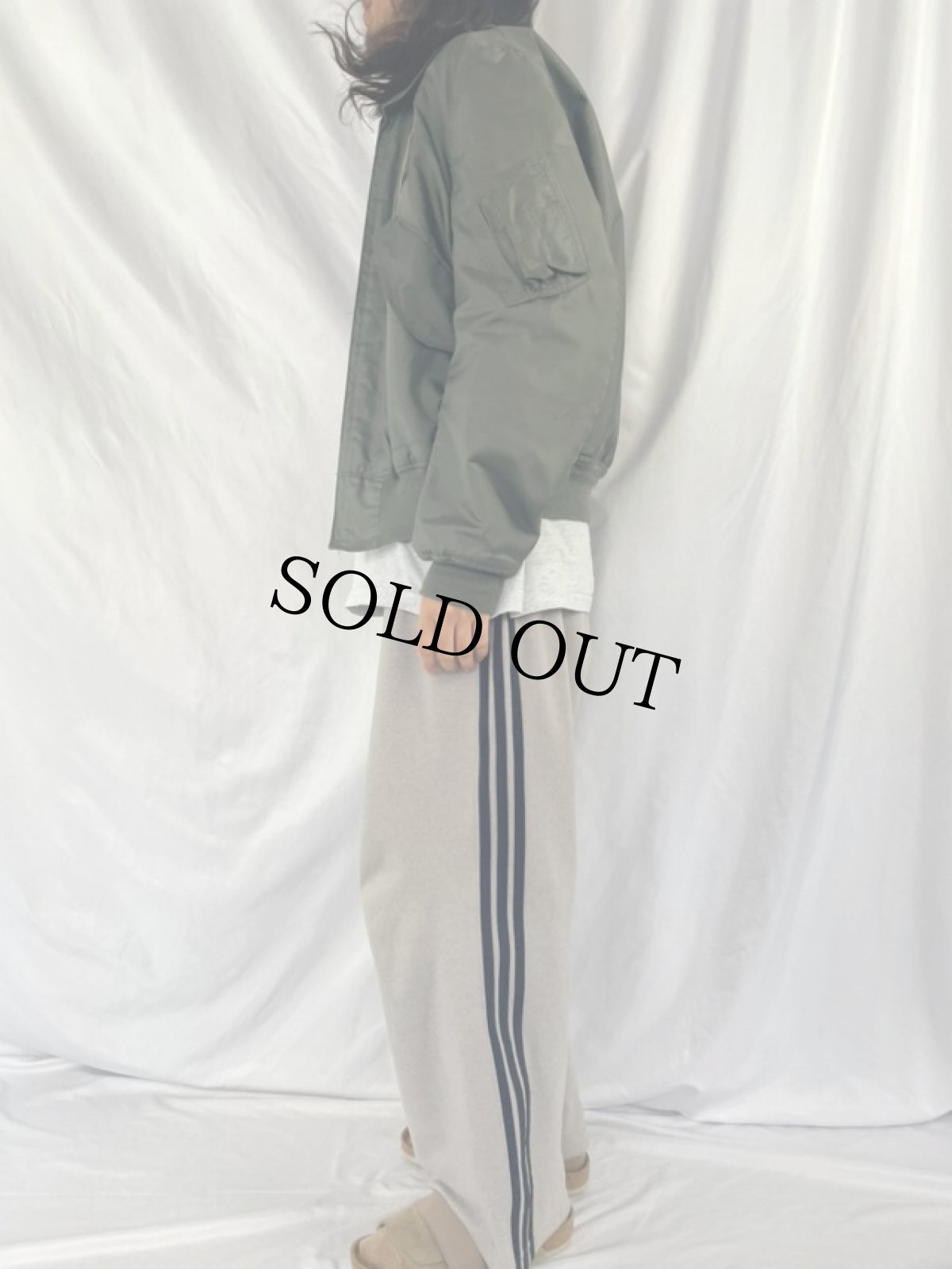 画像3: 90's U.S.AIR FORCE CWU-36/P フライトジャケット XL (3)