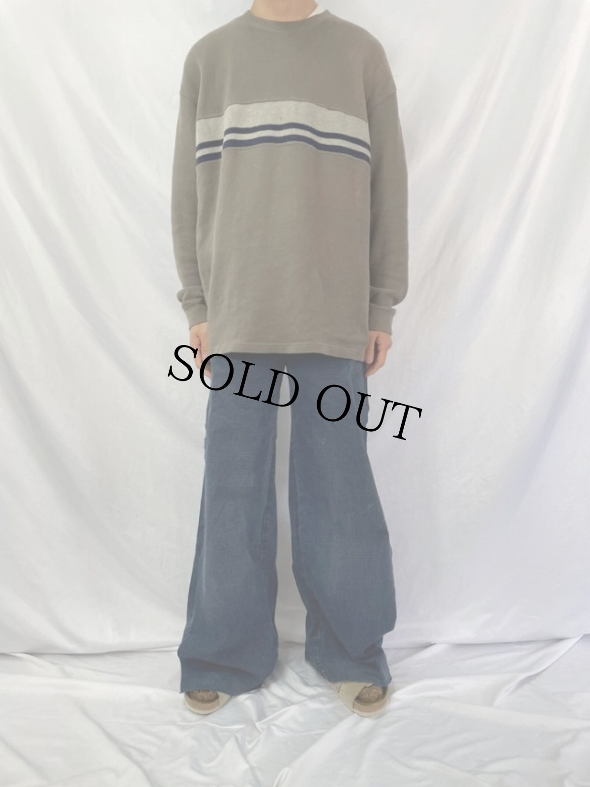 画像2: 90's〜 MARITHE＋FRANCOIS GIRBAUD デザインフレアパンツ W31 (2)