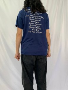 画像4: 【お客様お支払処理中】80's ALL USA製 "Allroy For Prez" パンク・ロックバンドTシャツ L (4)