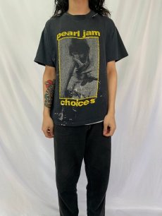 画像3: 90's PEARL JAM "CHOICES" ロックバンドTシャツ L (3)