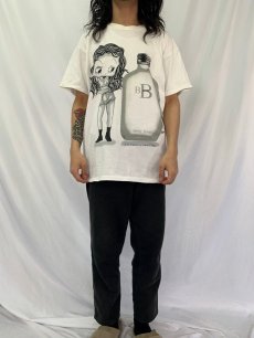 画像2: 90's Betty Boop USA製 "Calvin Klein" キャラクターパロディTシャツ L (2)