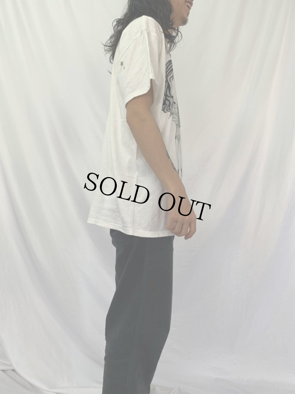 画像3: 90's Betty Boop USA製 "Calvin Klein" キャラクターパロディTシャツ L (3)