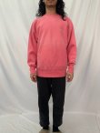 90s 90年代 チャンピオン リバースウィーブ ピンク 無地 目付き 90s 90年代 チャンピオン リバースウィーブ ピンク 無地 目付き