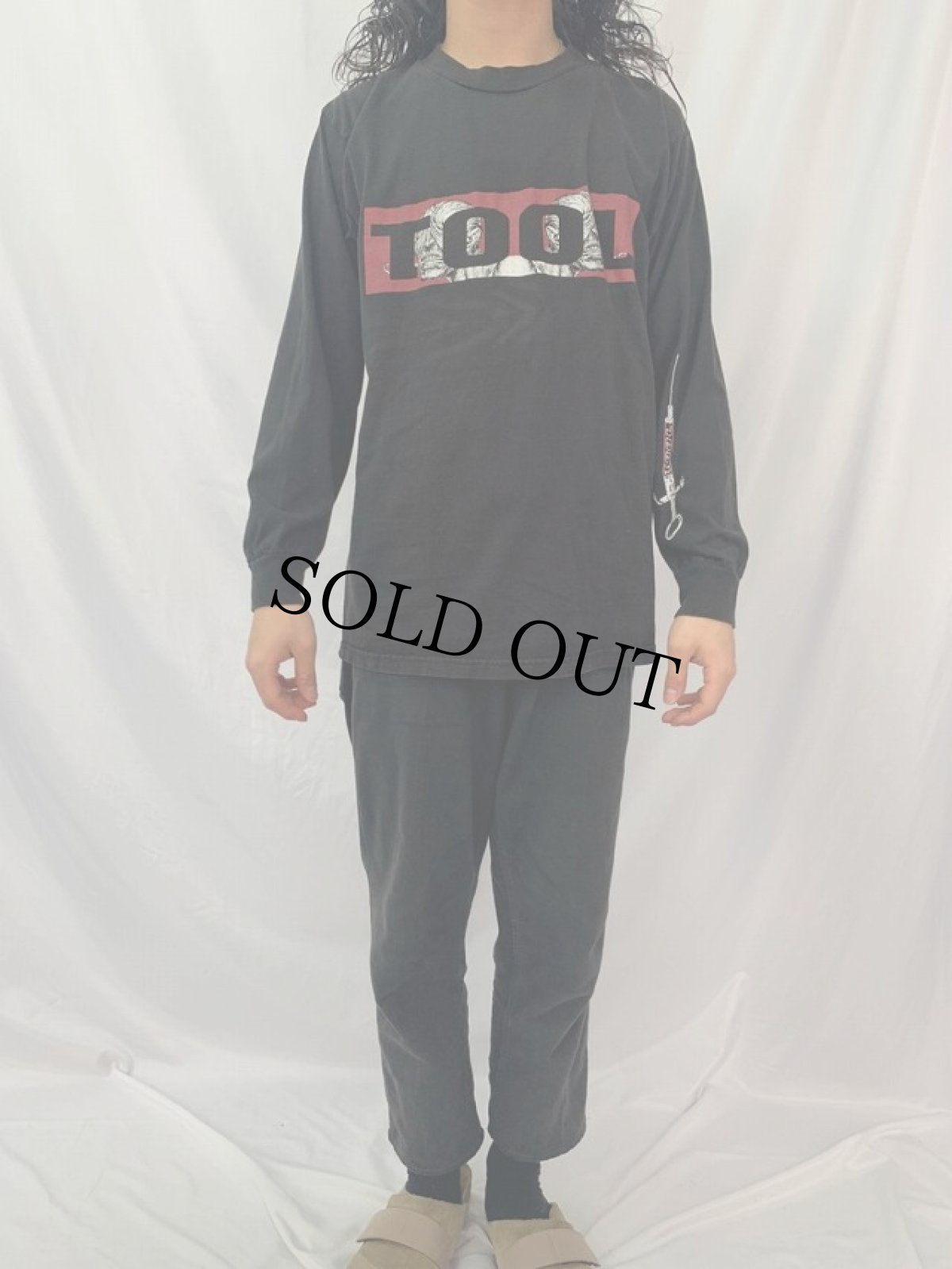 画像3: 90's TOOL ロックバンドロンT L (3)