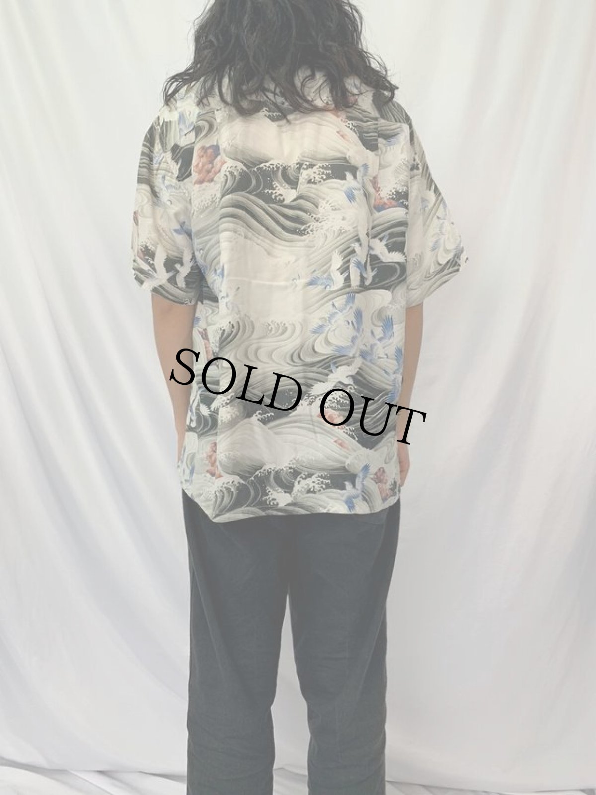 画像4: 60's PENNEY'S JAPAN製 レーヨンアロハシャツ L (4)