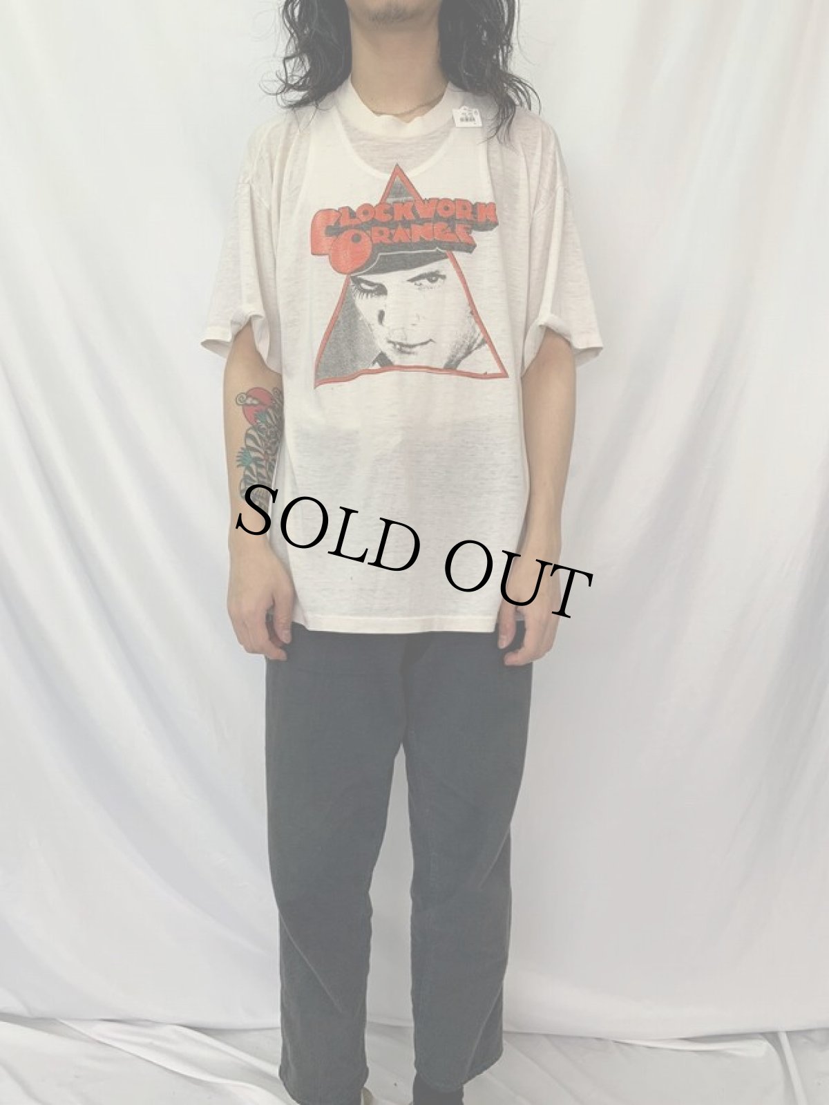 画像3: 80's A Clockwork Orange 映画プリントTシャツ (3)