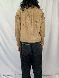 画像5: 40〜50's National Club Jacket メモリアルペイント コットンポプリン スイングトップ (5)