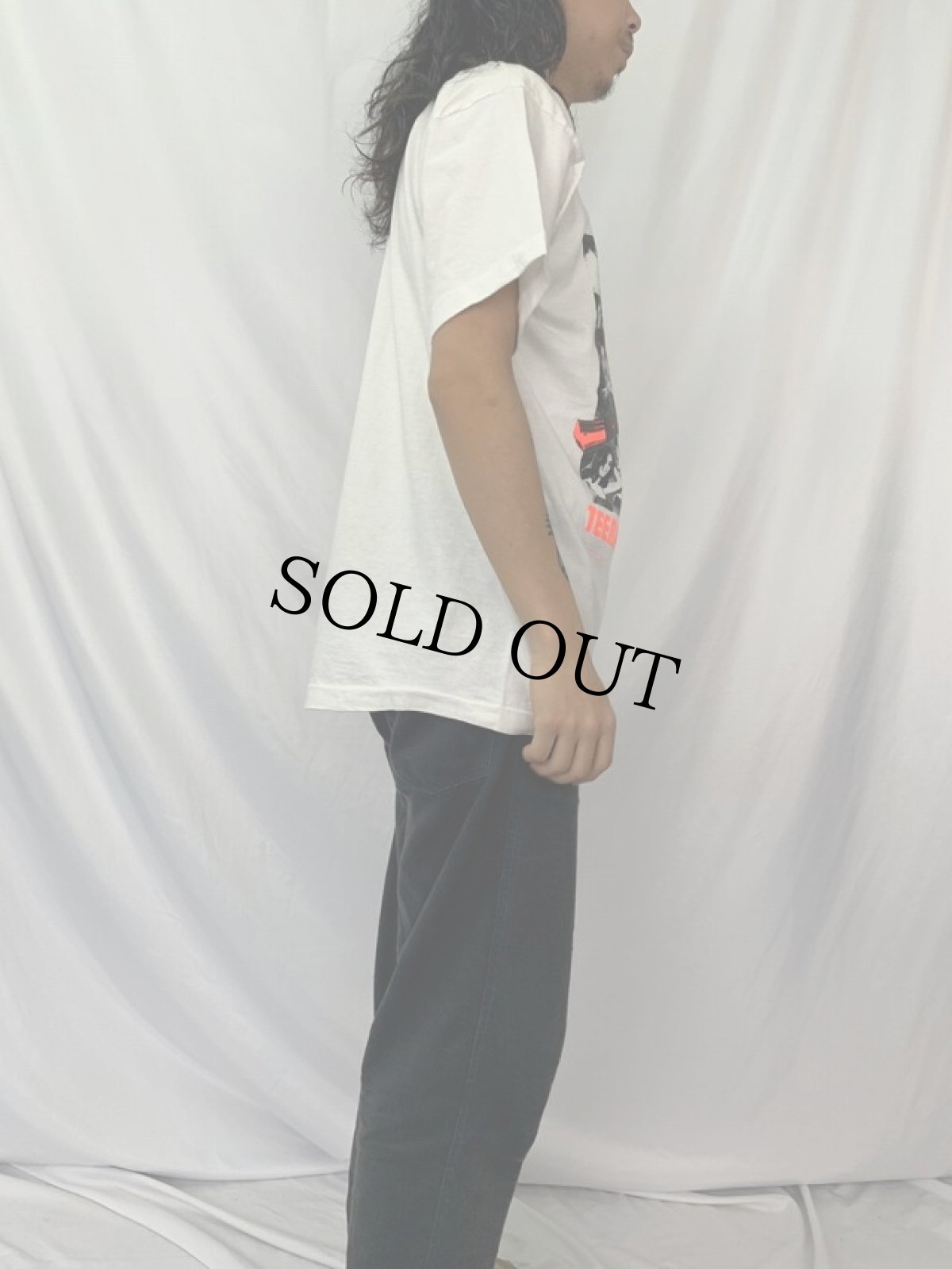 画像4: 90's SOMETHING WEIRD PRODUCTS "Teenage Gang Debs" クライム映画プリントTシャツ L (4)