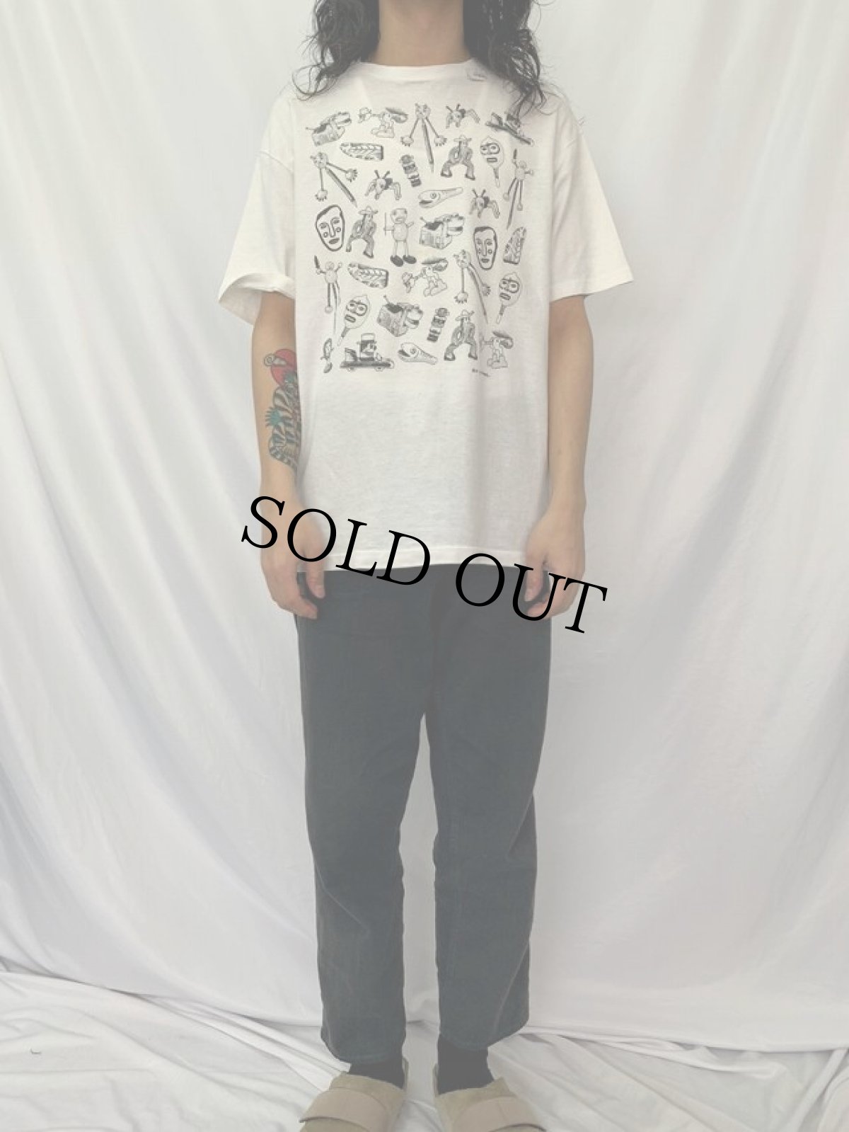 画像3: 80's Ken Brown アートプリントTシャツ (3)