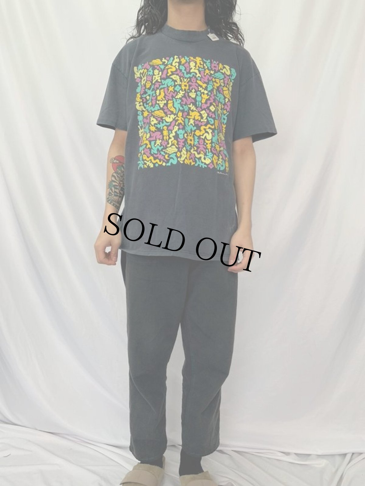 画像3: 90's Ken Brown アートプリントTシャツ (3)