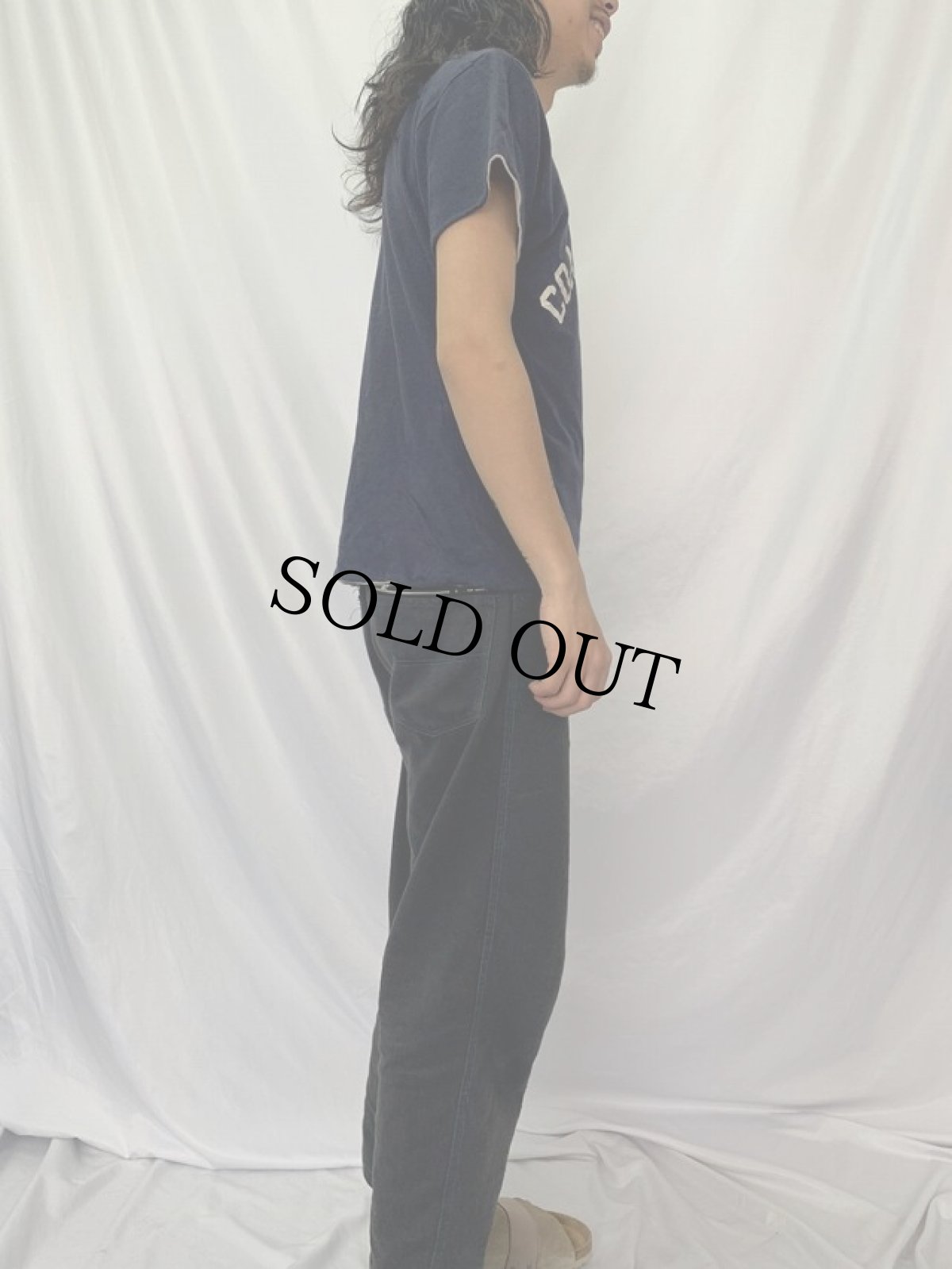 画像3: 80's Champion トリコタグ USA製 "COAST GUARD" ダブルフェイス リバーシブルプリントTシャツ XL (3)