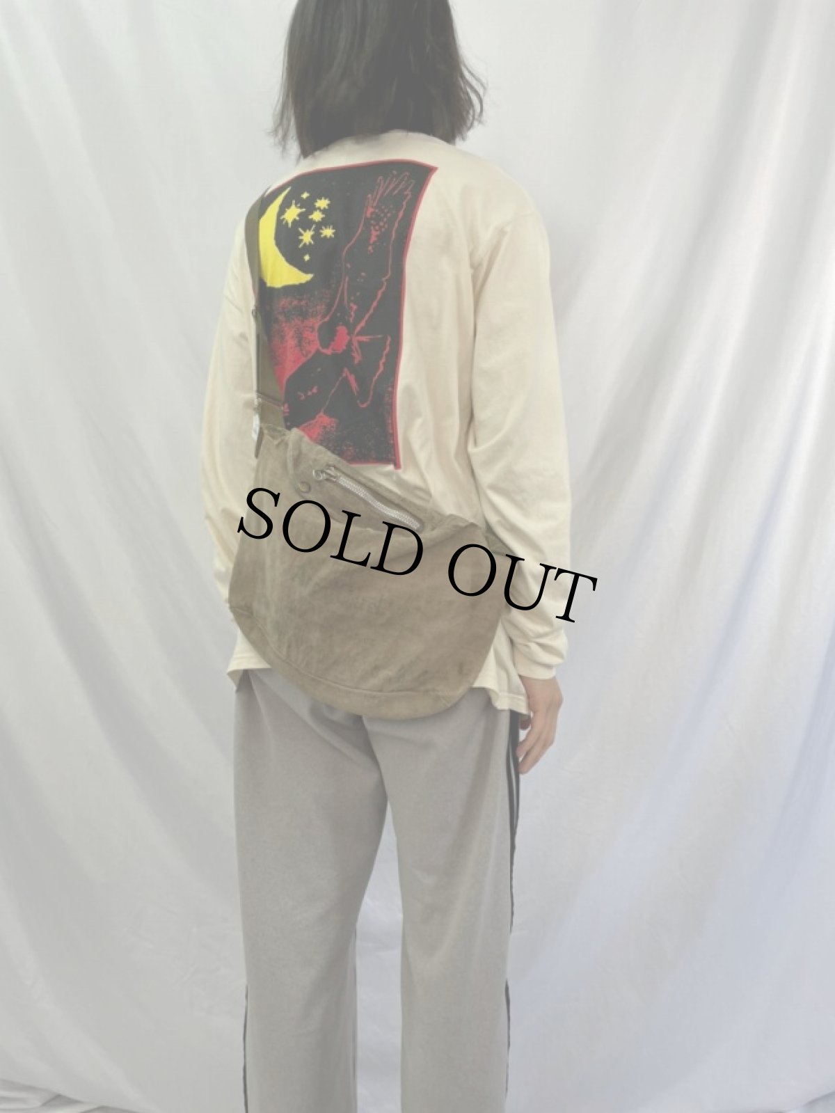 画像2: 50〜60's "ARCTICREEL" キャンバス フィッシングバッグ (2)