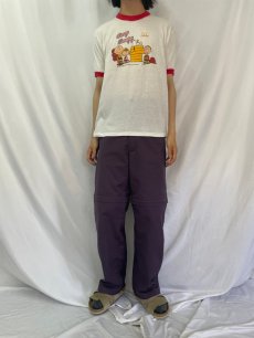画像2: 80's Jostens Spiritwear McDonald's × PEANUTS キャラクターリンガーTシャツ XL (2)
