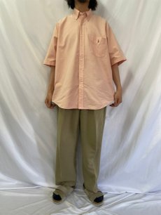 画像2: POLO Ralph Lauren "BIG SHIRTS" ロゴ刺繍 オックスフォードボタンダウンシャツ L (2)