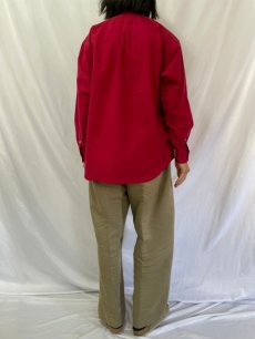 画像4: POLO Ralph Lauren "BIG SHIRTS" ロゴ刺繍 オックスフォードボタンダウンシャツ M (4)