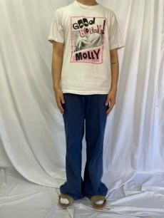 画像2: 90's Little Richard USA製 "GOOD GOLLY MISS MOLLY" ミュージシャンプリントシャツ L (2)