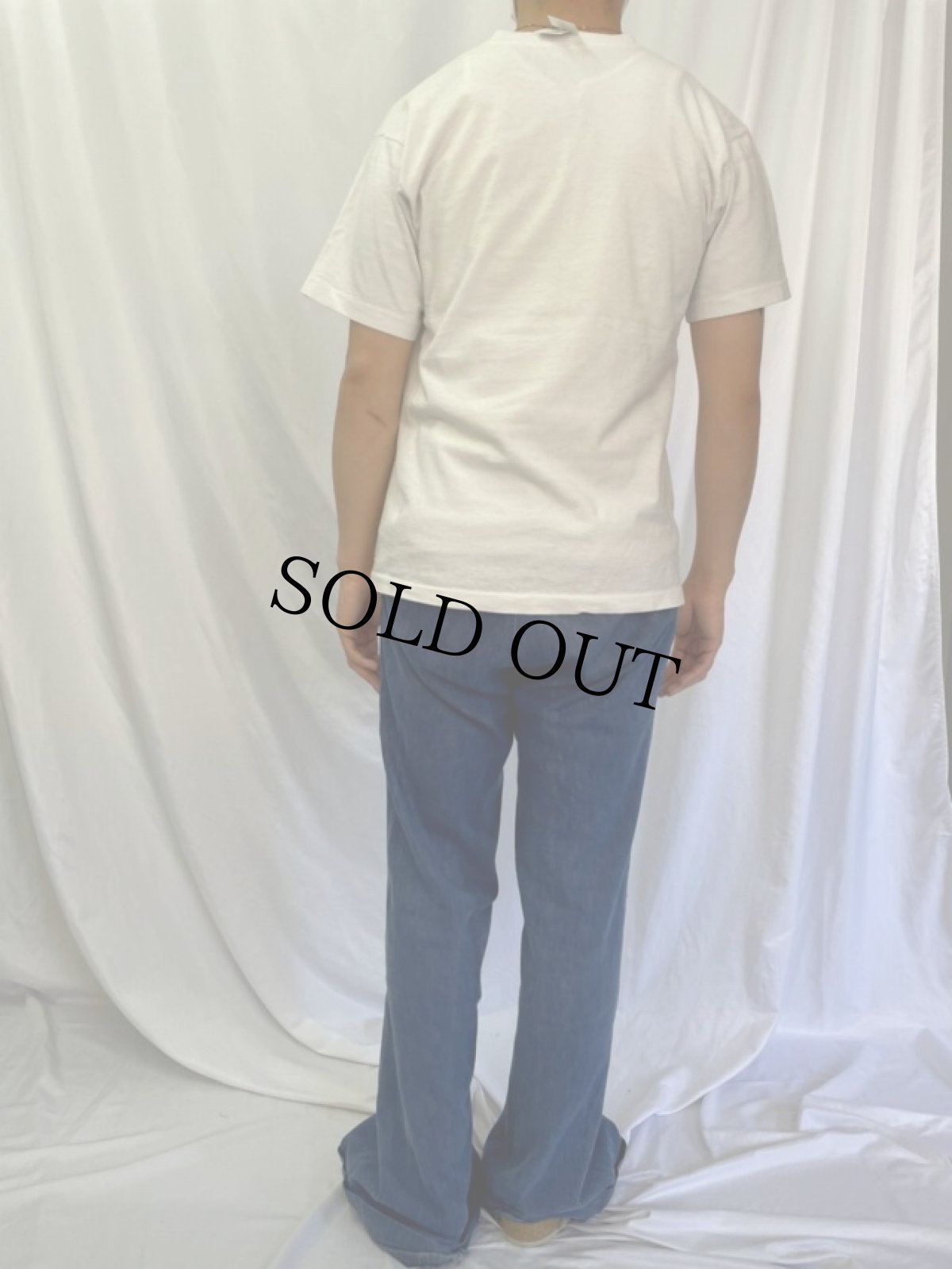 画像4: 90's Little Richard USA製 "GOOD GOLLY MISS MOLLY" ミュージシャンプリントシャツ L (4)