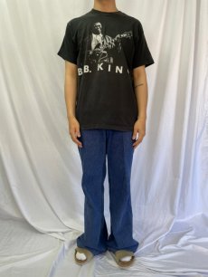 画像2: 90's B.B.KING USA製 ブルースミュージシャン プリントTシャツ L (2)