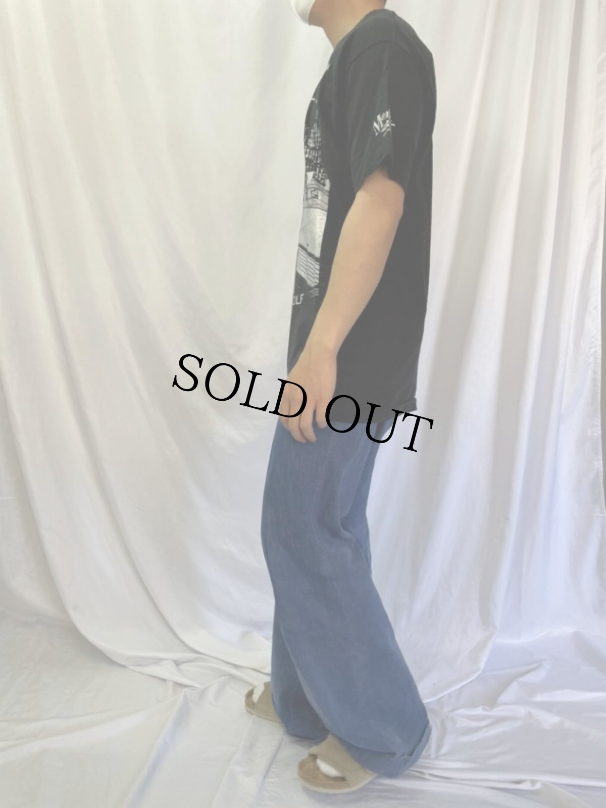 画像3: 90's HOWLIN' WOLF USA製 ブルースシンガー プリントTシャツ L (3)