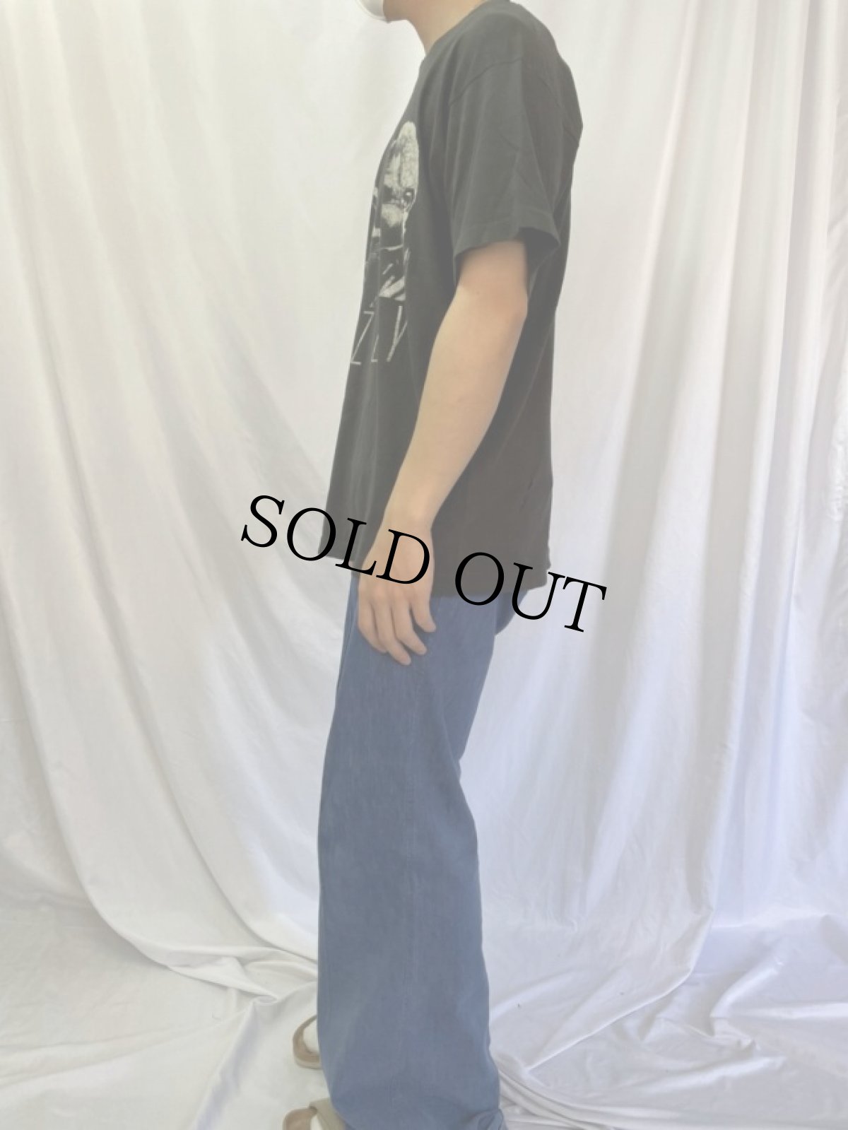 画像3: 90's Dizzy Gillespie USA製 ジャズミュージシャン プリントTシャツ L (3)